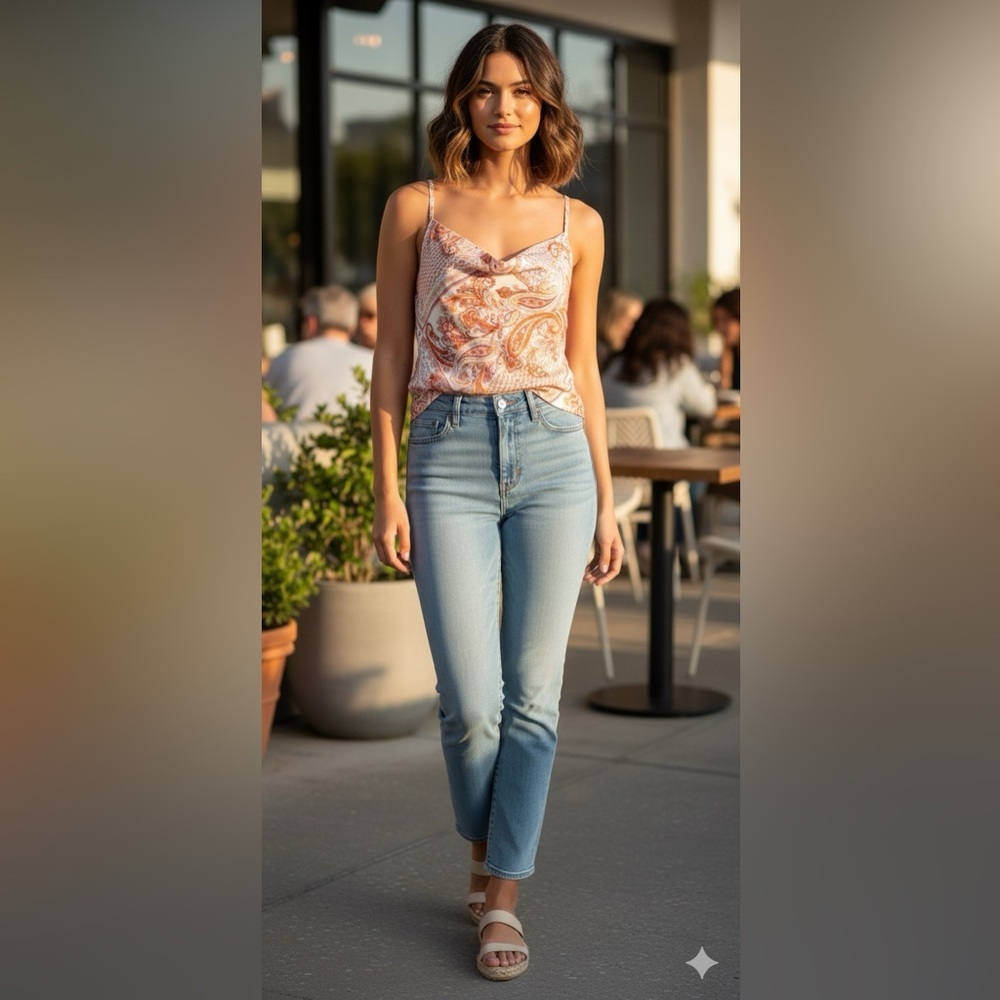 Bishop + Young Audrina Cami Paisley print size small